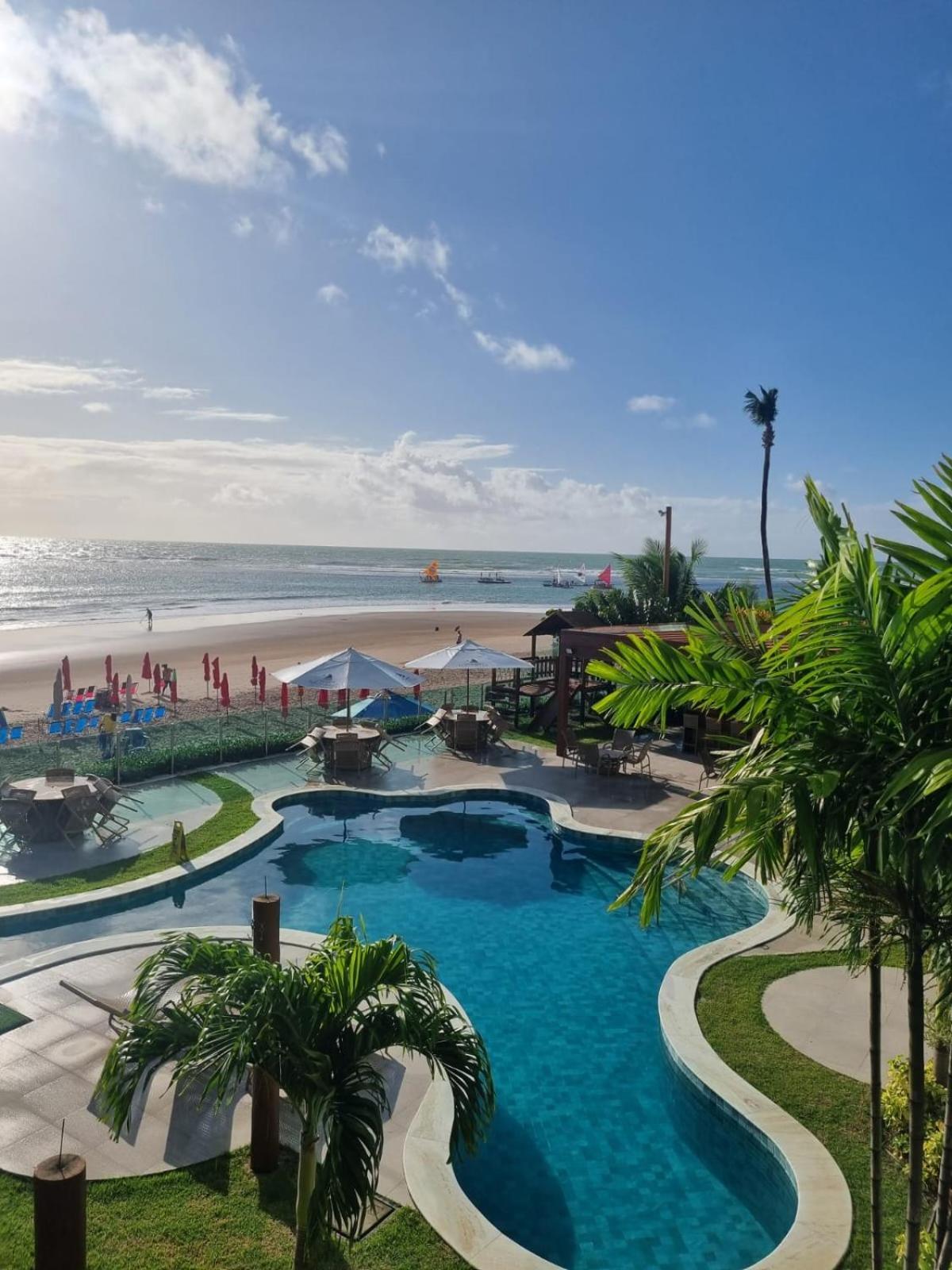 Porto Belga 101 - Beira Mar Lejlighedshotel Pôrto das Galinhas Eksteriør billede
